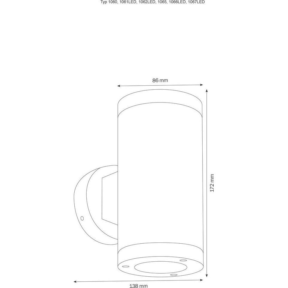 Thumbnail - LCD, Gartenbeleuchtung, Wand- & Deckenleuchten (GU10, IP66)