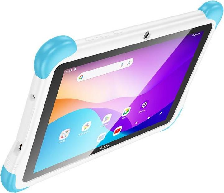 Image du produit Hoco Headphone with microphone tablet for kids 3GB / 32GB HD Android 14 HI10 blue (WLAN uniquement, 8", 32 Go, Blanc, Bleu)