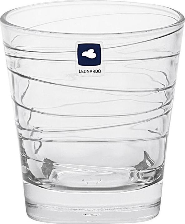 Leonardo Gobelet à whisky Vario Struttura 250 ml 9cm clair (2.50 dl, 1 x, Verre à whisky)