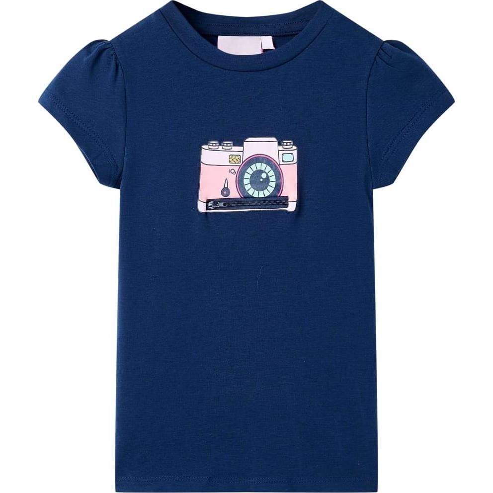 VidaXL, Jungen, Shirt, Jenica, Blau, (116)