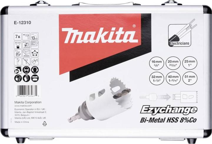 Productafbeelding Makita Maki EZYCHANGE-BIM Set Elektricien 1 E-12310