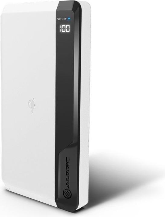 Alogic PowerBank USB-C 10k mAh Wireless fast charging (10000 mAh, 15 W, 37 Wh)