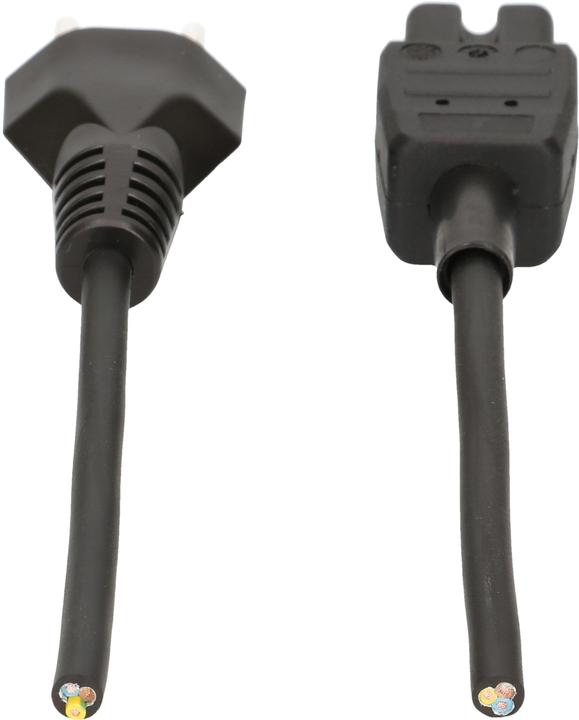 Actual product image Max Hauri GD apparatus cable H05RR-F3G1.0 type 12 / C15 (2 m)