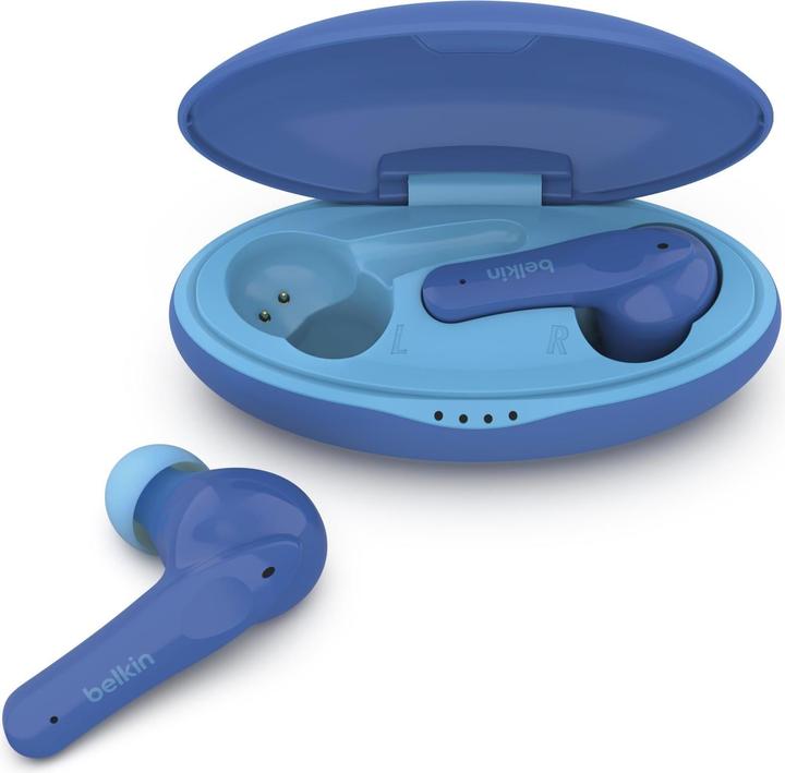 Belkin SoundForm Nano Bluetooth In-Ear Kinder Kopfhörer, kabellos, 85 dB Begrenzung, True Wireless