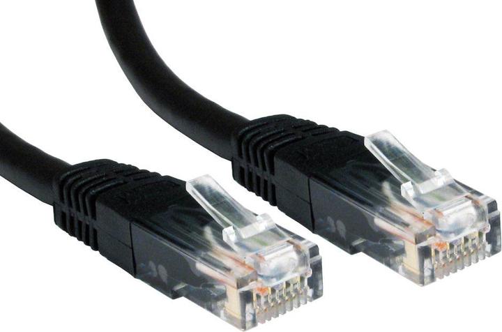 Produktbild Cables Direct 2m Cat 6 Utp Pvc Inj Mdd Cbl - Blk (2 m)