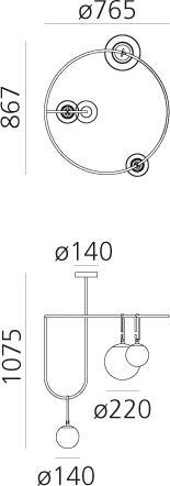 Produktbild Artemide Nh (E14, 1886 lm)