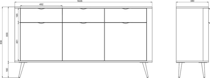 Produktbild Selsey Oval (163.50 x 38 x 84 cm)
