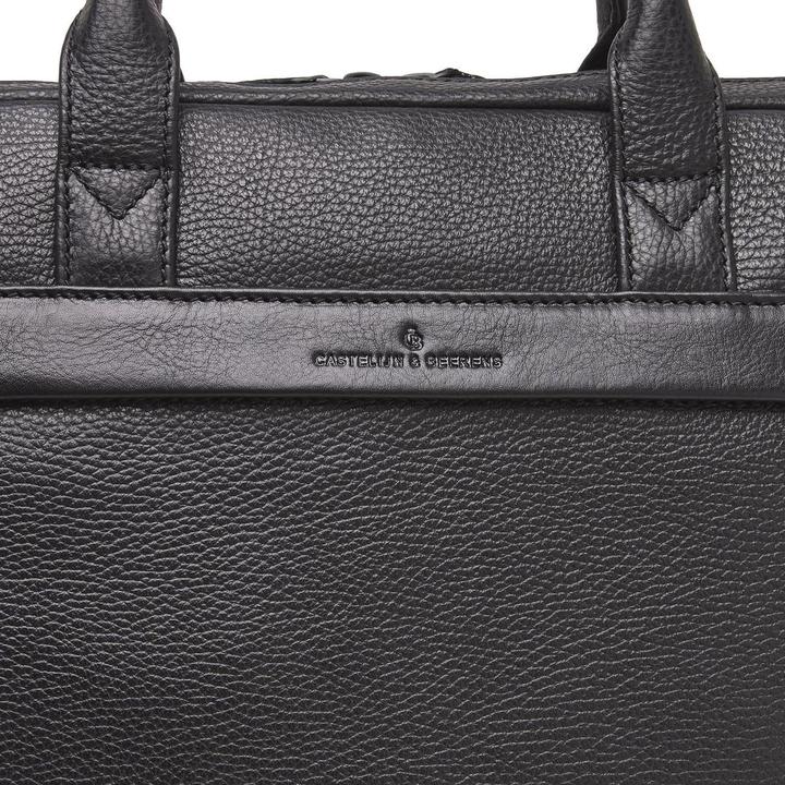 Productafbeelding Castelijn & Beerens /Beerens - Onyx Chris laptoptas 15,6 RFID - Zwart (17.30")