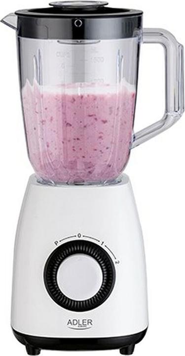 Productafbeelding Adler Blender met kan AD 4085 Tabletop, 1000 W, Materiaal kan Plastic, Inhoud kan 1,5 L, Wit (1000 W)