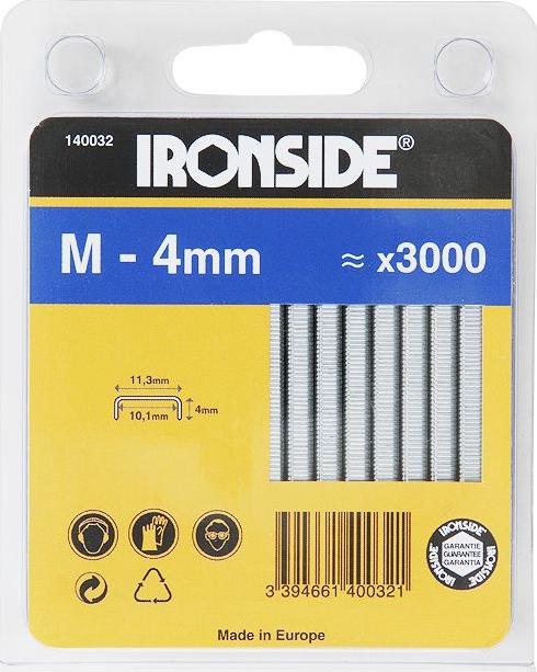 Produktbild Ironside Heftklammer 10 mm,M (2000x)