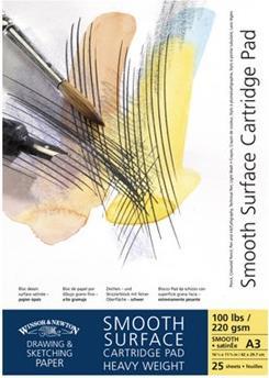 Actual product image Winsor & Newton Drawing pad Smooth Surface (A5)