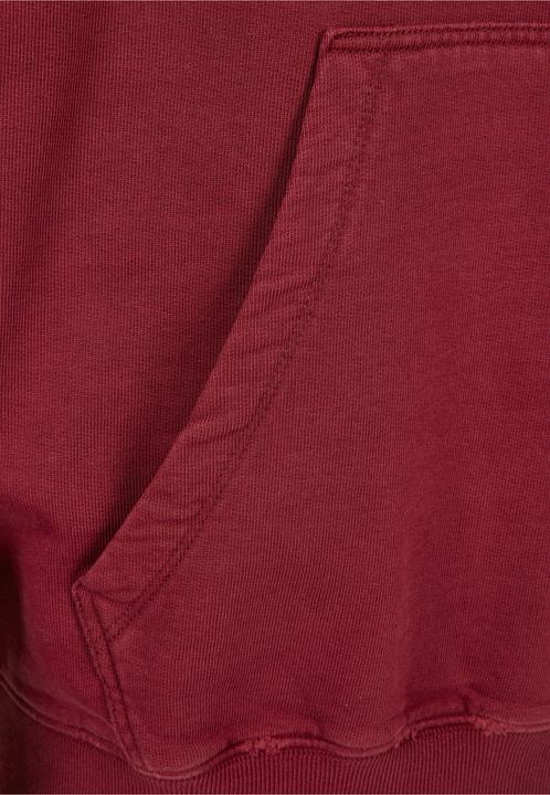 Produktbild Urban Classics Distressed Hoody bloodstone M (M)