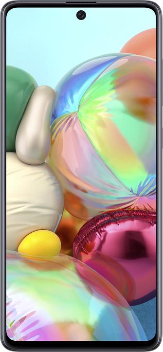 Actual product image Samsung Galaxy A71 (128 GB, Prism Crush Black, 6.70", Dual SIM + SD, 64 Mpx, 4G)