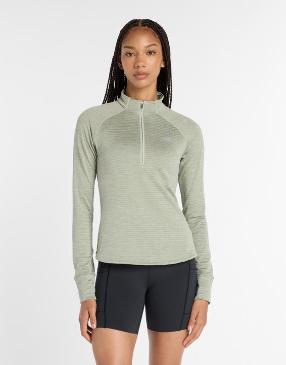 Actual product image New Balance W Athletics Heat Grid Half Zip (M)