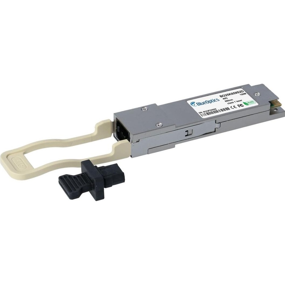 CBO Juniper EX-QSFP-40GE-SR4 kompatibler BlueOptics QSFP BO25K859S2D, Transceiver, Silber