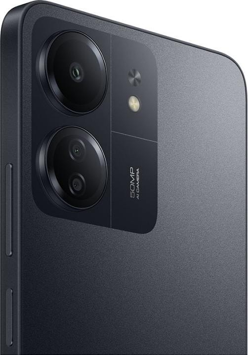 Actual product image Xiaomi Redmi 13C (256 GB, Midnight Black, 6.74", Dual SIM, 50 Mpx, 4G)