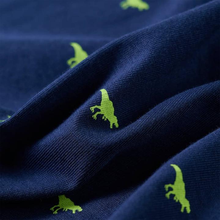 Immagine prodotto vidaXL Camicia da bambino blu navy 140,Materiale: 100 % cotone,Colore (140)