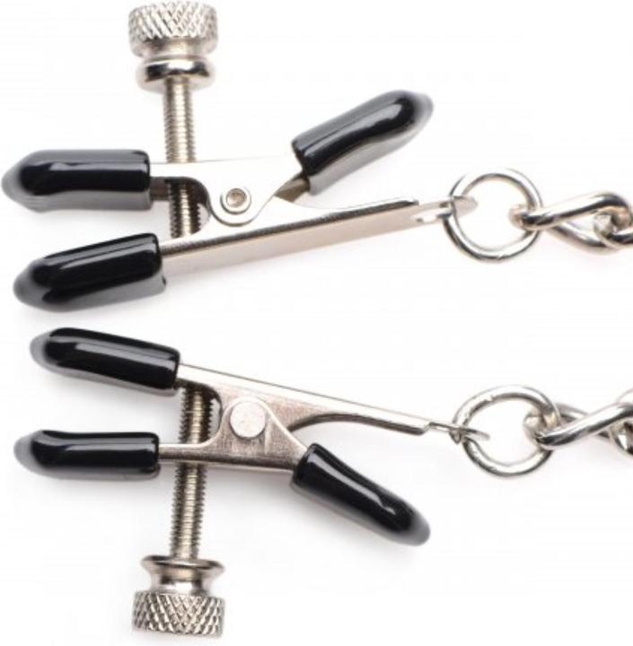 Actual product image Master Series Titty Taunter nipple clamps with weight