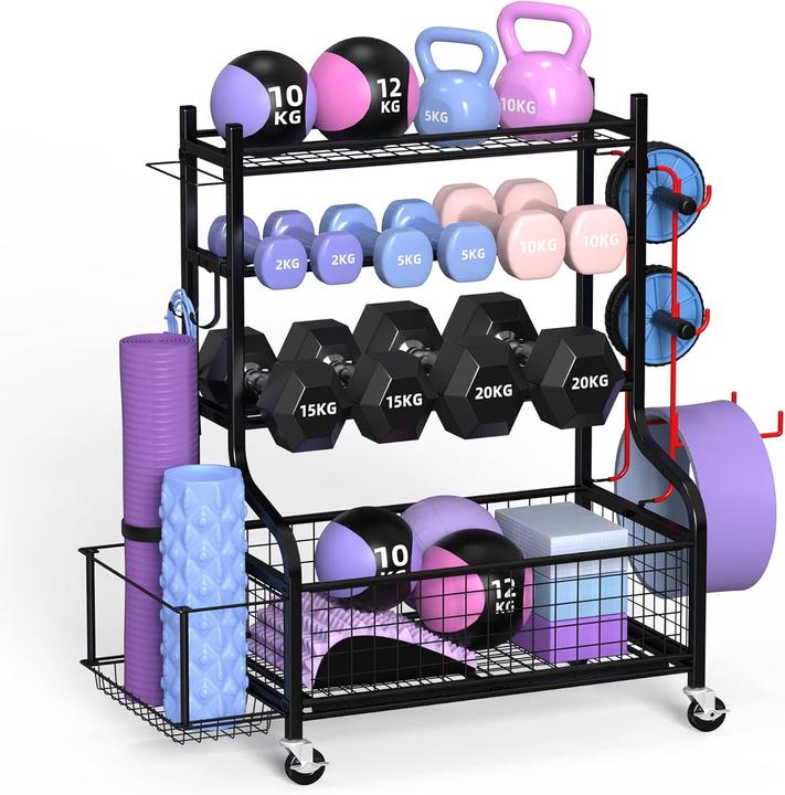 Zachvo Multifunktionaler Hantelständer für Home Gym
