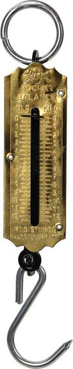 Image du produit Dönges Balance à ressort de poche, graduée en kg/kg, capacité 12,5 kg