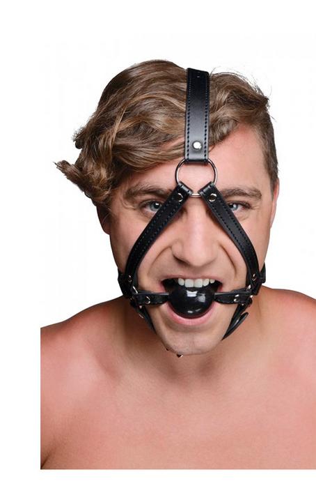 Immagine prodotto XR Brands Head Harness + Ball Gag