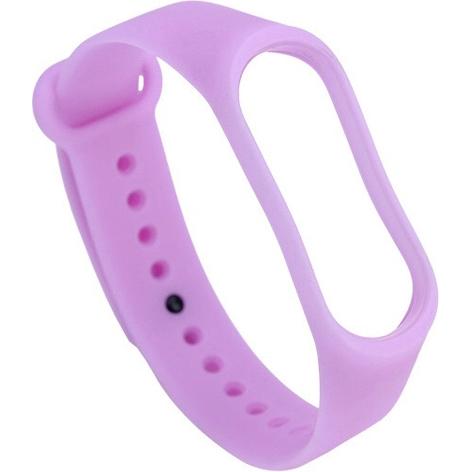 Strap-it Silikonarmband (Silikon, Mi Band 6), Uhrenarmband, Violett