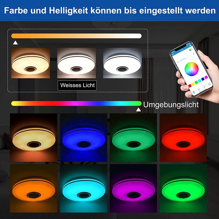 Produktbild Gindoly LED Deckenleuchte Smart (2500 lm)