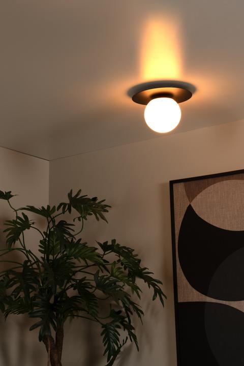 Produktbild Lucide TRICIA - Deckenleuchte - Ø 25 cm - 1xE27 - Schwarz 79187/01/30 (E27)