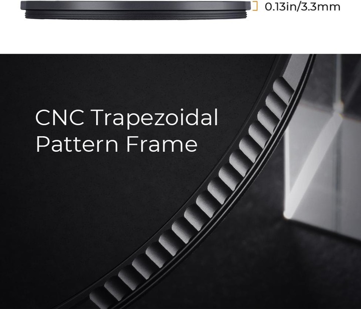 Actual product image K&F Concept Filter K&F Filter Dyfuzijny HD Black Mist 1/4 K&F 40.5 mm 40.5 mm (40.50 mm, Black Mist Filter)
