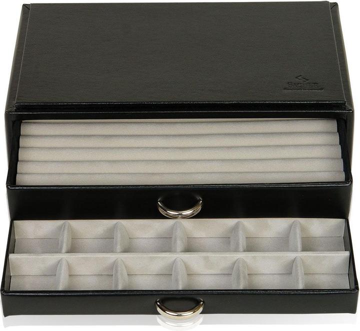 Produktbild Sacher Schmuckkästchen Vario / Ringschatulle - Schwarz