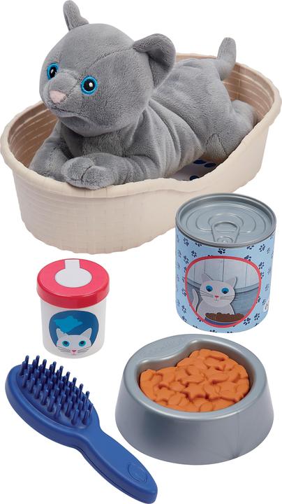 écoiffier Katzenpflegeset 9-Teilig (7.50 cm)