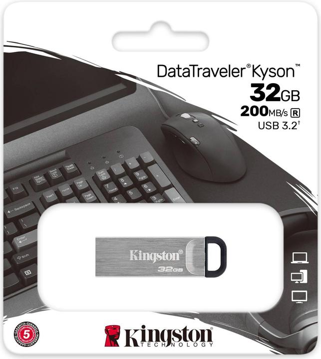 Produktbild Kingston DataTraveler Kyson (32 GB, USB-A, USB 3.1)