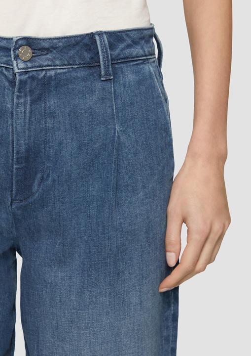 Produktbild S.Oliver Jeans-Hose Ankle-Jeans / Relaxed Fit / High Rise / Barrel Leg (40)