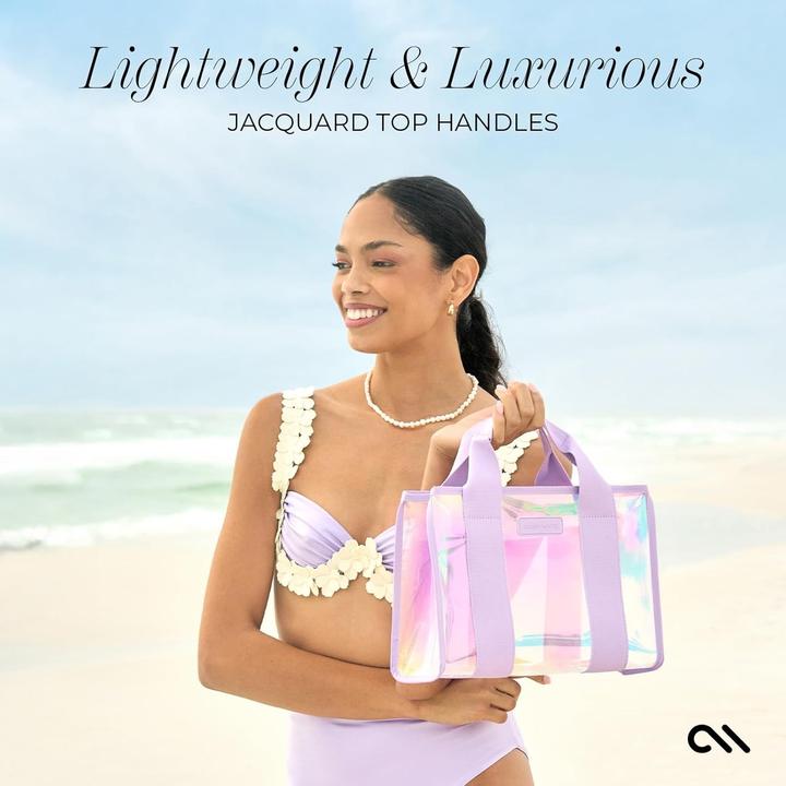 Produktbild Case-Mate Soap Bubble Mini-Strandtasche – wasserdichte Umhängetasche (irisierend)