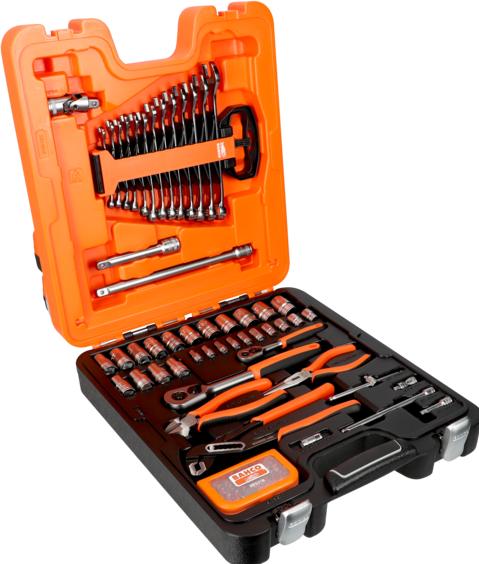 Produktbild Bahco MIXED SOCKET SET 1/4-1/2,81PCS (1/4")