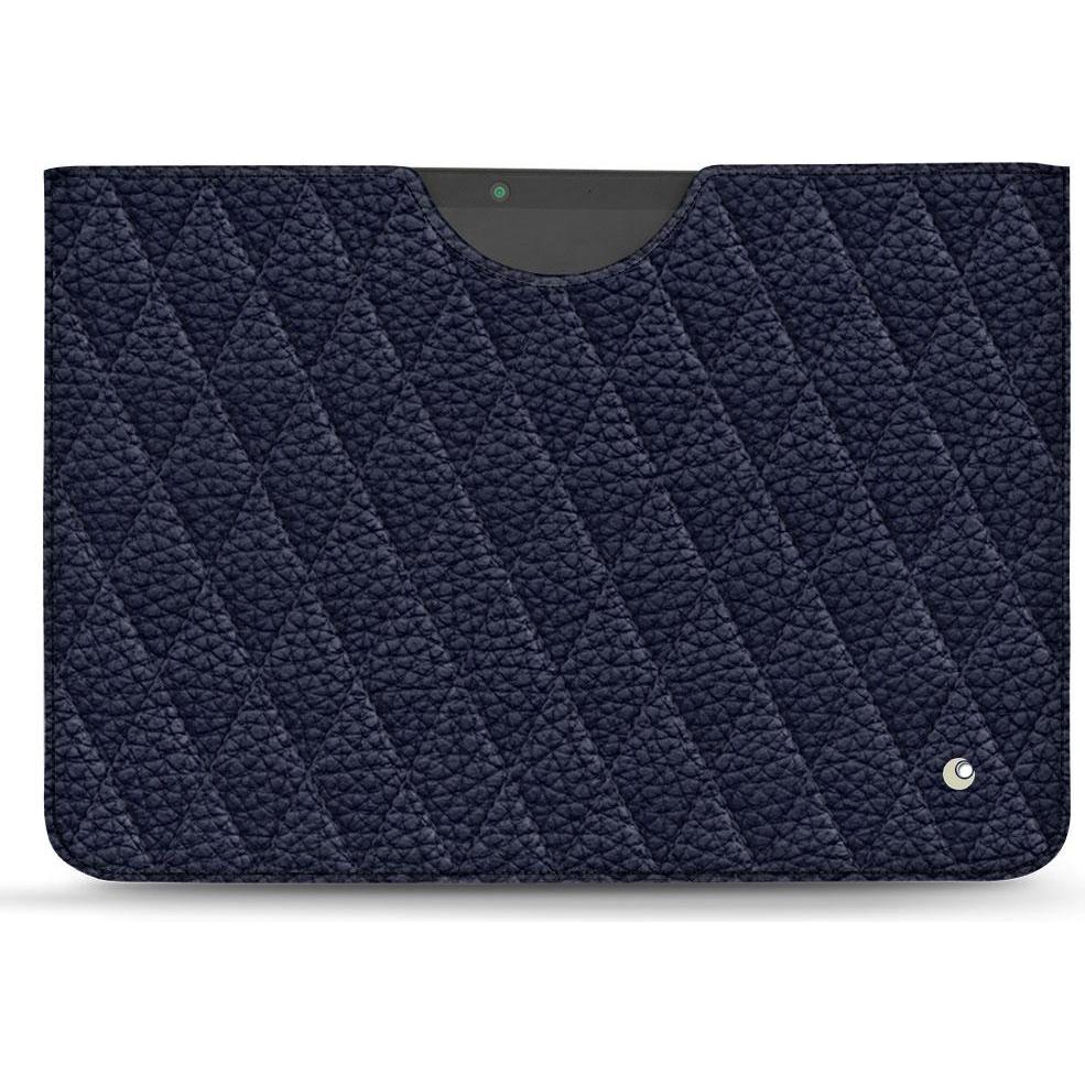 Noreve Lederschutzhülle (Microsoft Surface Pro X), Tablet Hülle, Violett