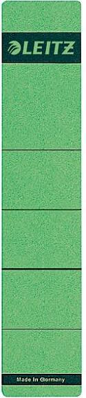 Productafbeelding Leitz Map rugetiket, 39 x 192 mm, kort, smal, groen geschikt voor standaard en hard karton