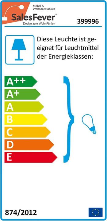 Energie-Label SalesFever Five Fingers (E14)