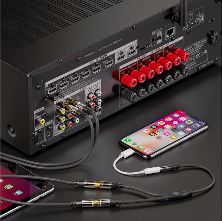 Image du produit Sonero 3,5 mm - 2xCinch (0.25 m, Jack 3,5 mm (AUX), RCA)