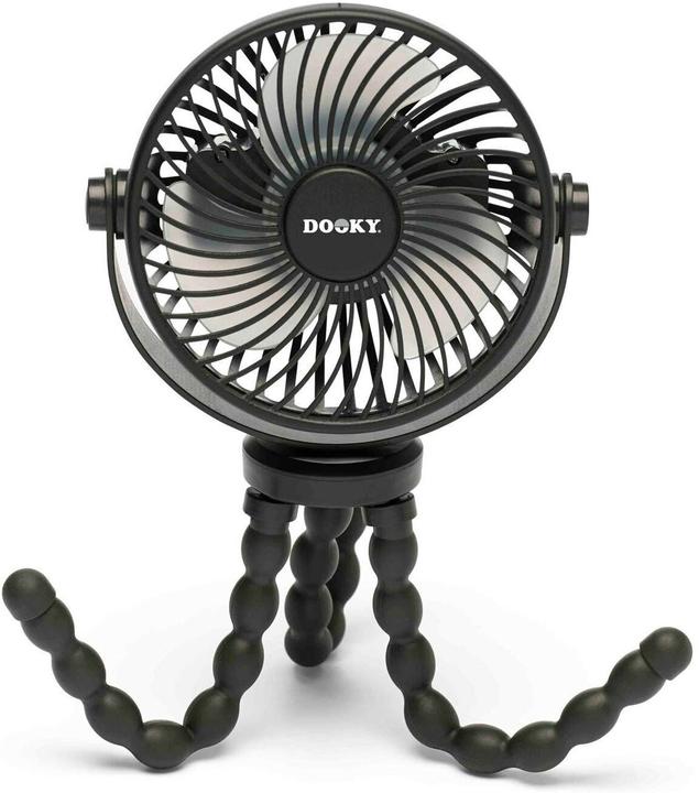 Produktbild Dooky Kinderwagenventilator 29 x 15 x 6.5 cm, Schwarz