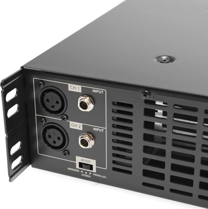 Actual product image hPa 2-Channel 100W RMS Stereo Amplifier with Bridge Mode and Speakon Outputs (Power amplifier)