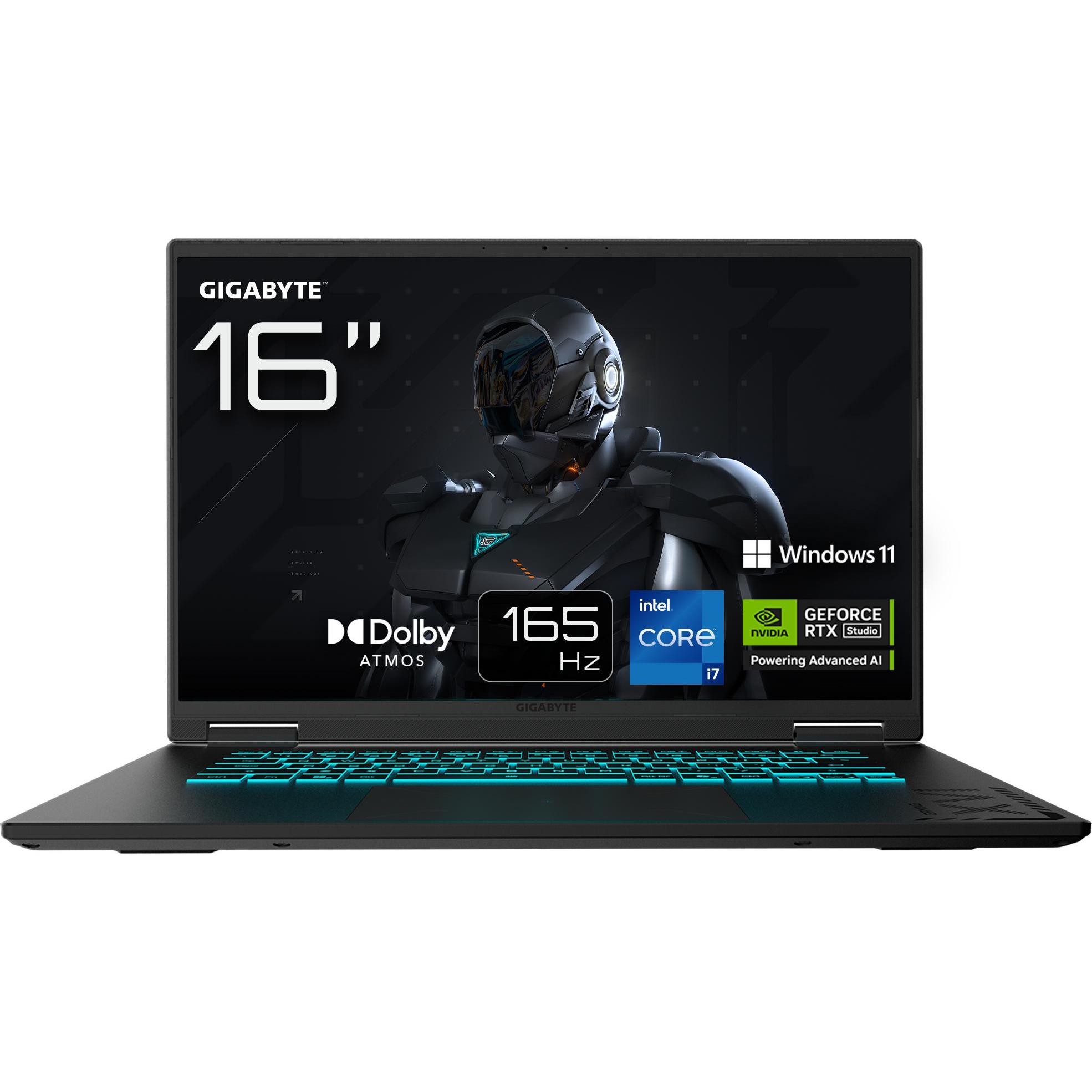 Gigabyte 16 I7 W11H GAMING A16 5070 (16", 1000 GB, 16 GB, Eng. Int., Intel Core i7-13620H), Notebook