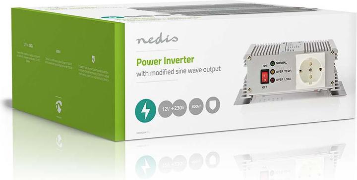 Produktbild Nedis Power Inverter änderte Sinus-Wellen Eingangsspannung: 12 V DC Geräteausgangsanschluss: 1 230