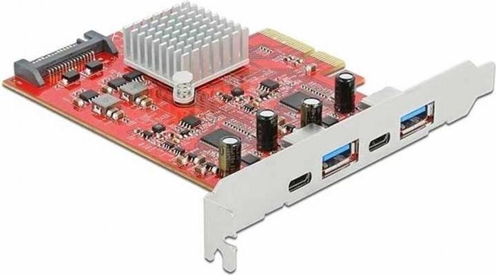 Delock PCI-Express-Karte USB 3.1 Gen2 - 2x USB-A + 2x USB-C