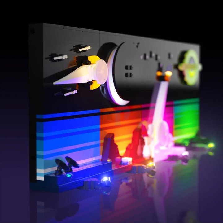 Actual product image Light my bricks LMB 2.0 LEGO® Tales of the Space Age #21340 Light Kit