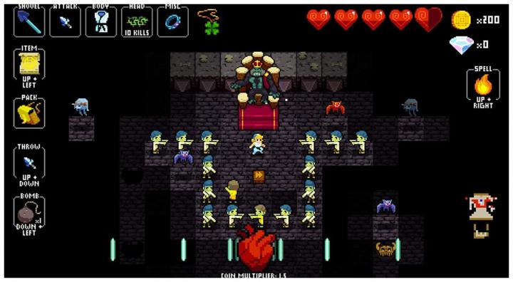 Actual product image Brace Yourself Games PS4 NecroDancer crypt, including Enhanced DLC (PS4, EN)