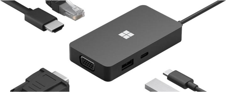 Produktbild Microsoft Surface USB-C Travel Hub (Nordische Länder) (USB-C, 1 Port)
