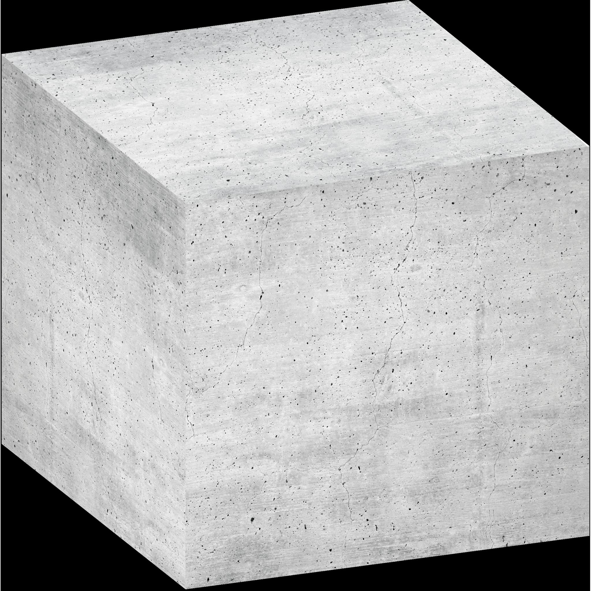 König & Ebhardt, Haftnotiz, Beton Notizwürfel grau 7,5 x 7,5 cm, ca. 700 Blatt, 1 Pack