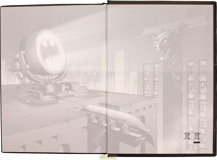 Produktbild SD Toys Batman - Logo (A5, Liniert, Harter Einband)