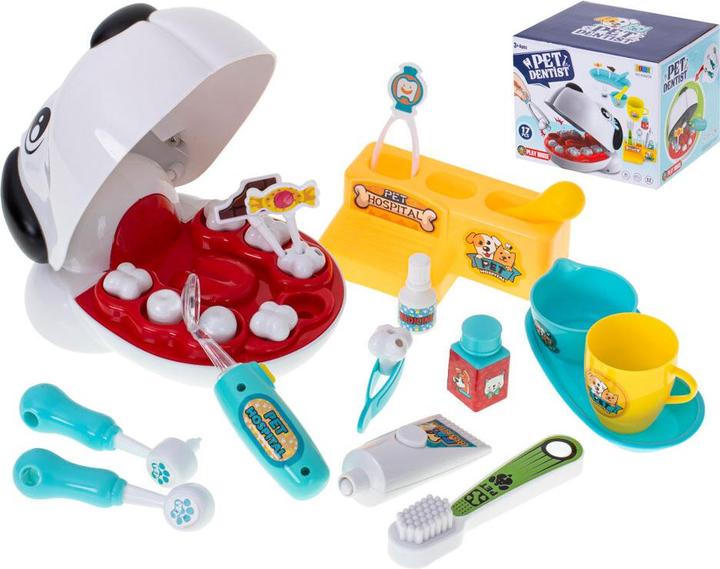 Image du produit Ikonka Un chien chez le dentiste une dent malade guérit une dent